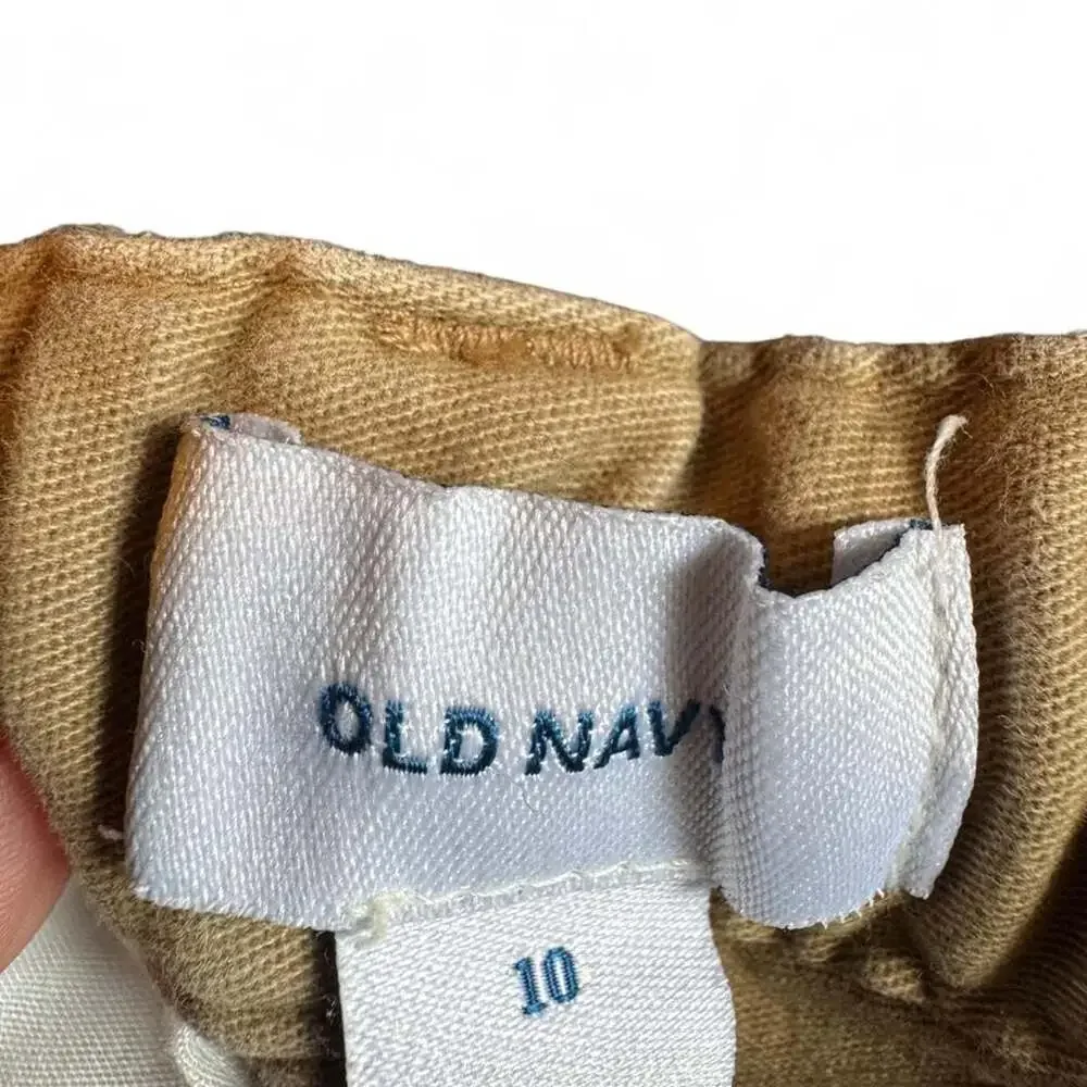 Old Navy Boys Tan Chino Shorts Size 10
